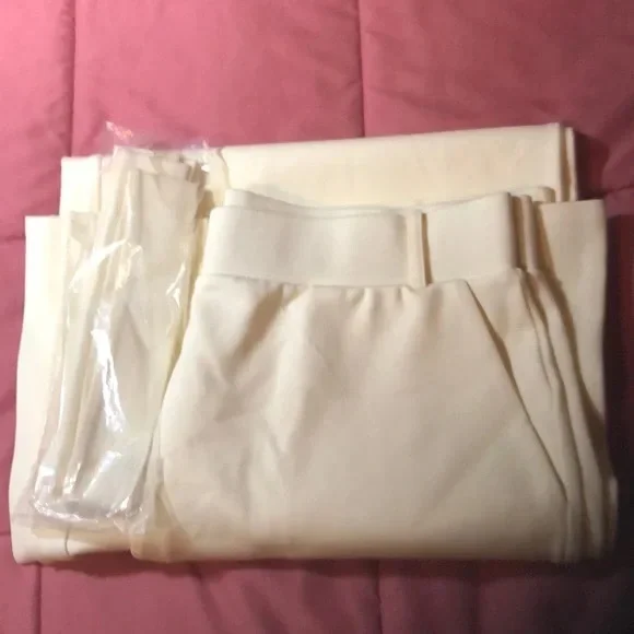 GIRL WITH CURVES Regular Wide Leg Ponte Pants A458128 - Picture 3 of 5